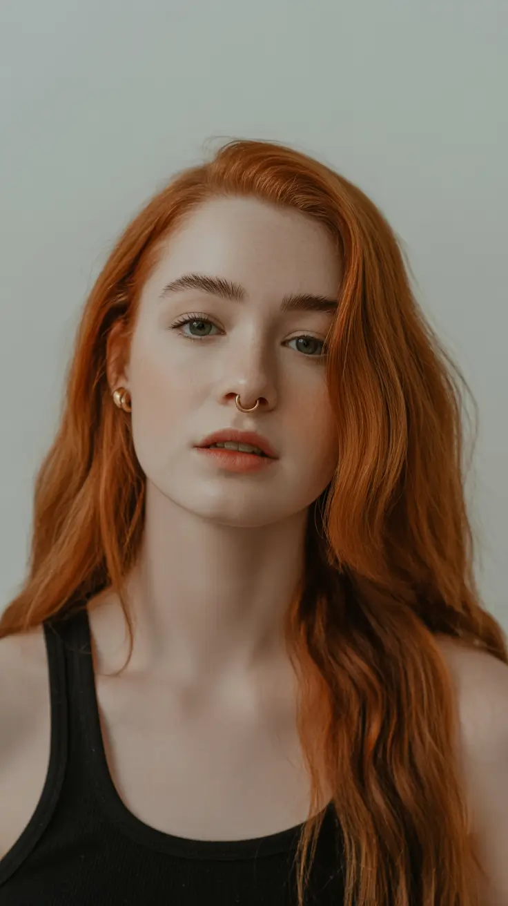 cute winter haircuts for women Long Cherry Layers