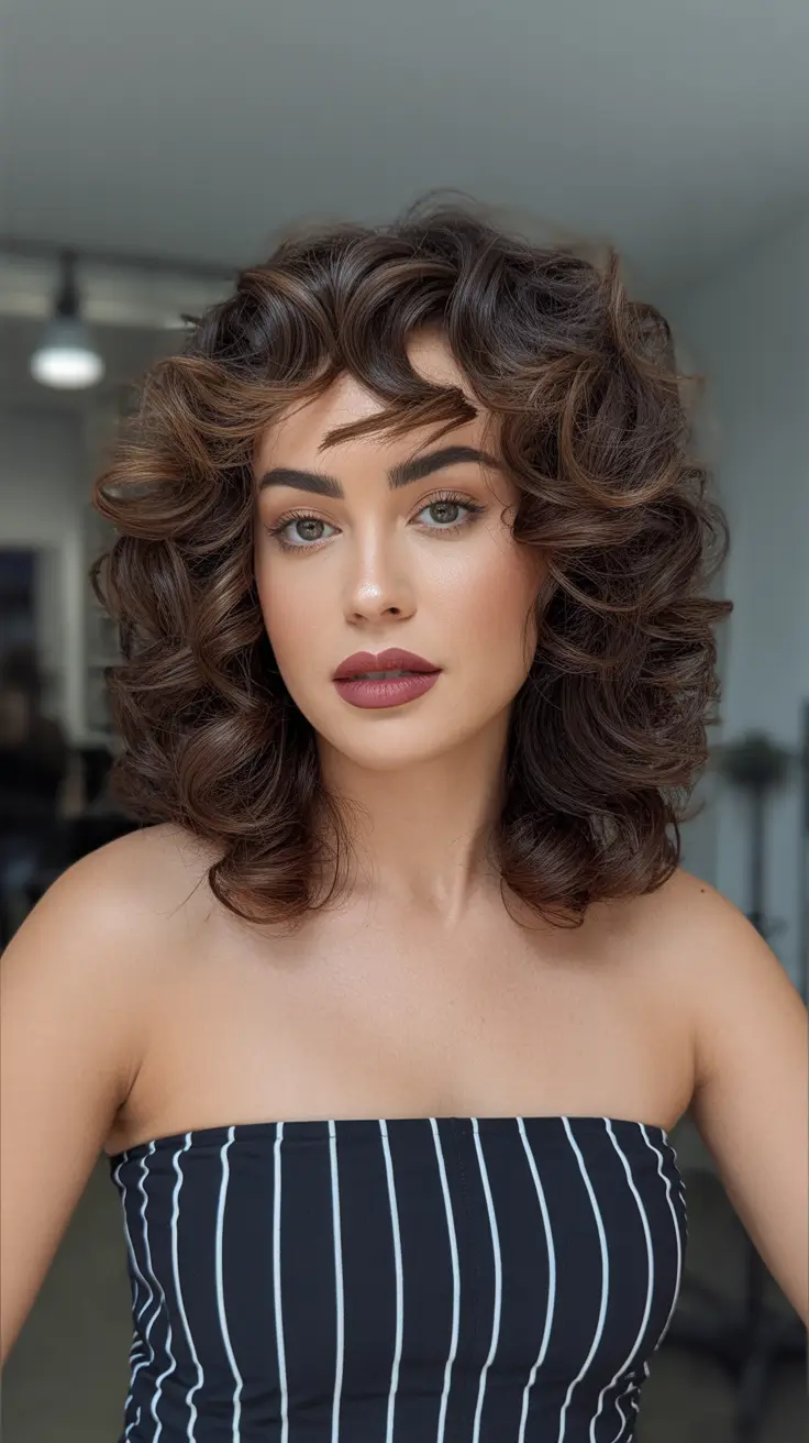 Hair Color Trends Winter 2025-2026 Modern Vintage Curls