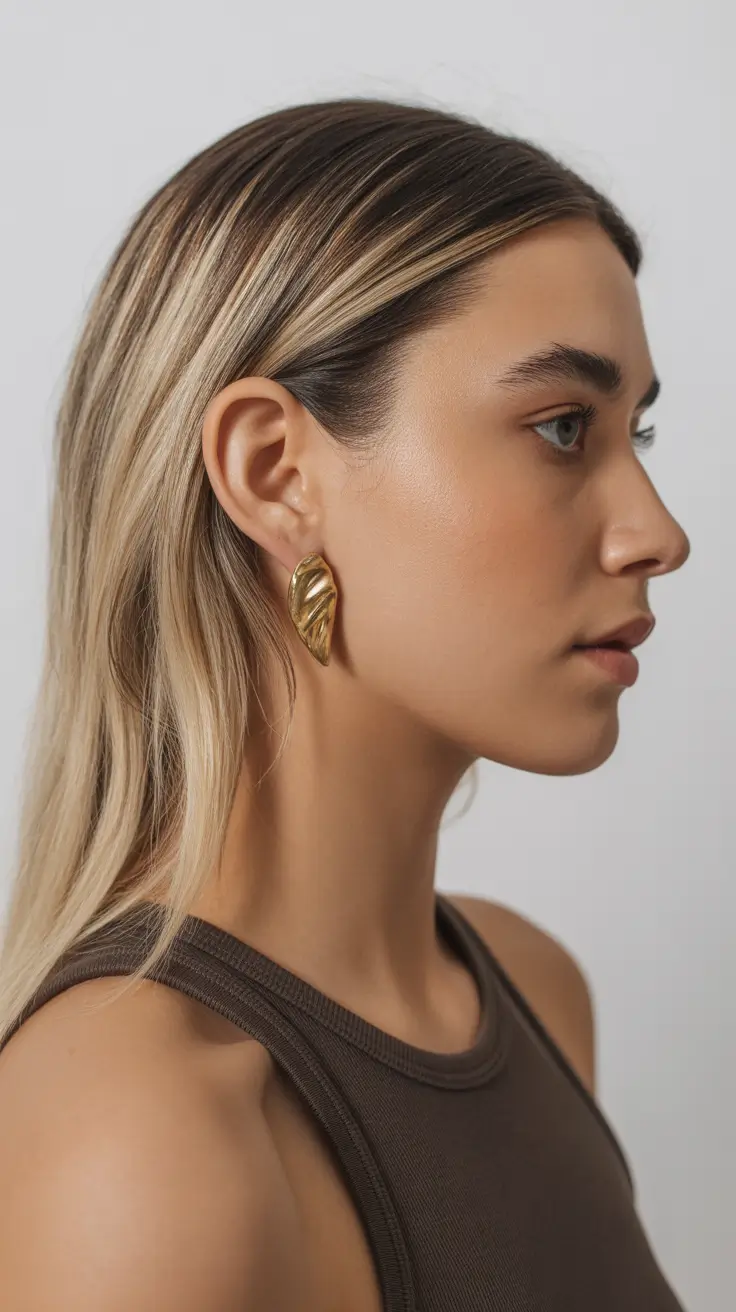 Hair Color Trends Winter 2025-2026 Rooted Ash Blonde