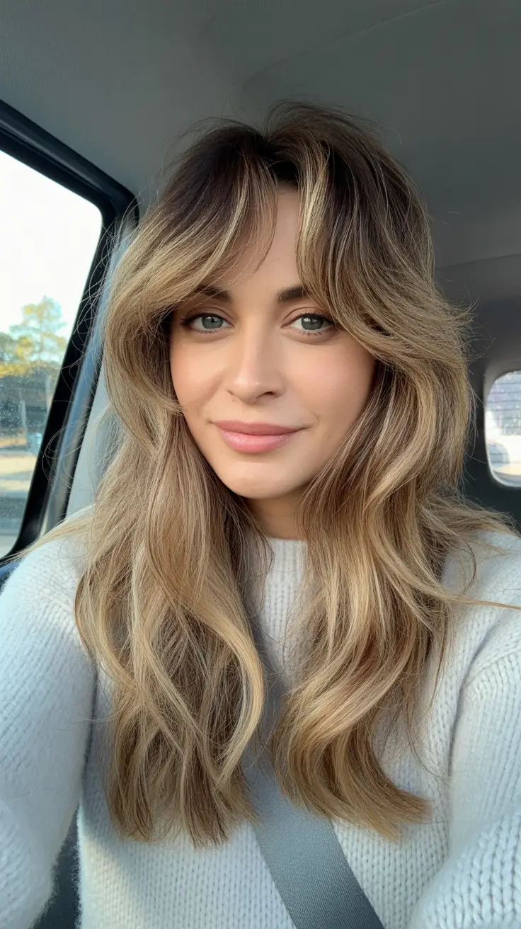 Hair Color Trends Winter 2025-2026 Toasted Honey Layers