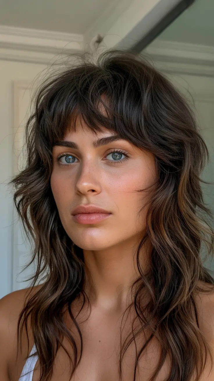 Hair Color Trends Winter 2025-2026 Smoky Layered Shag