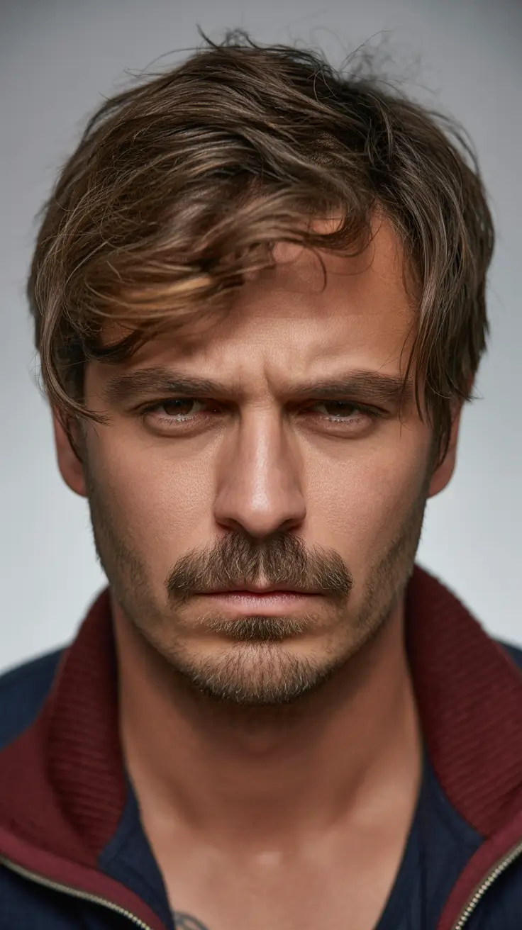 mens haircuts winter 2026 Layered Fringe with Retro Influence