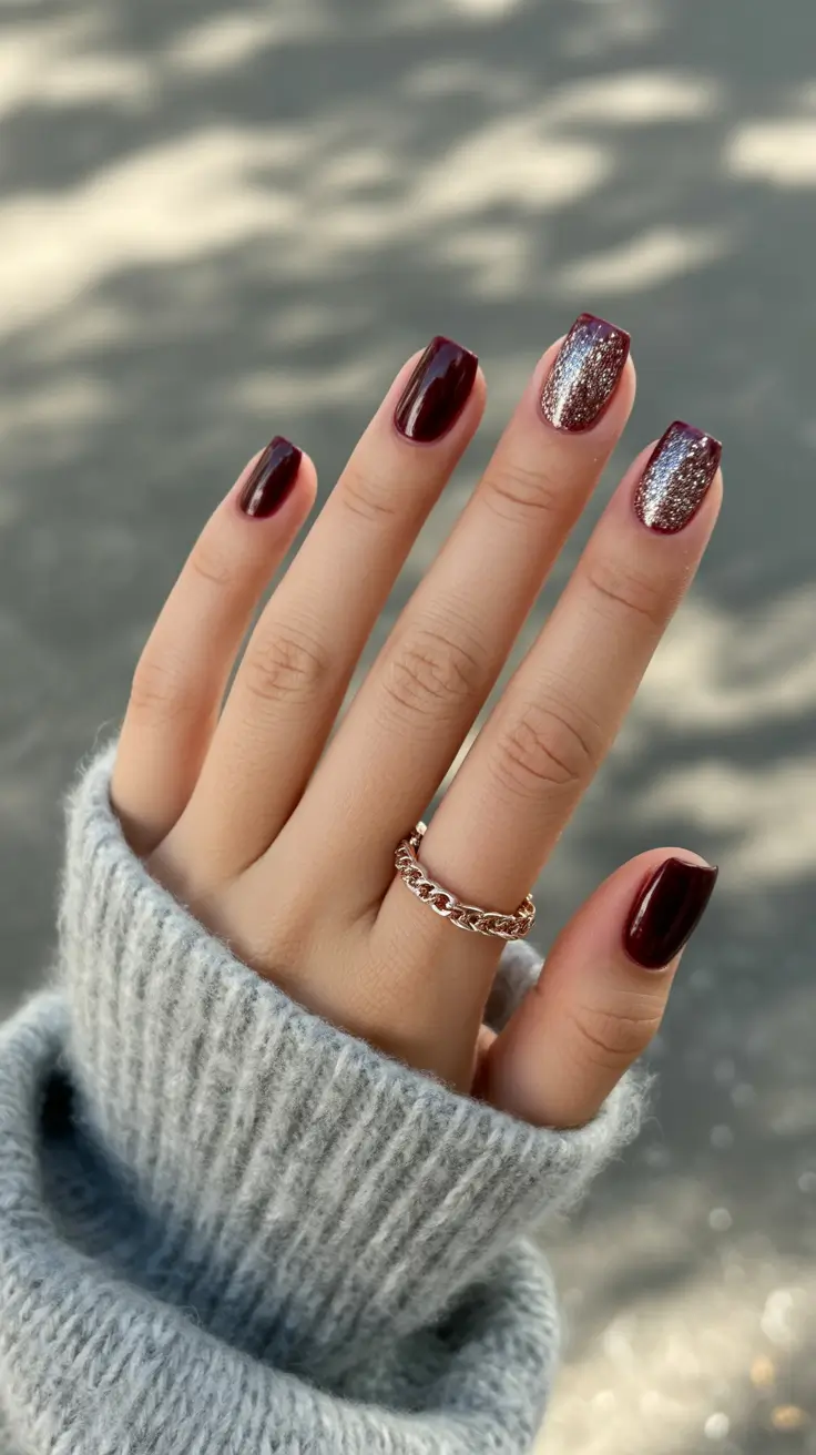 winter-nail-designs-2025-plum-glitter