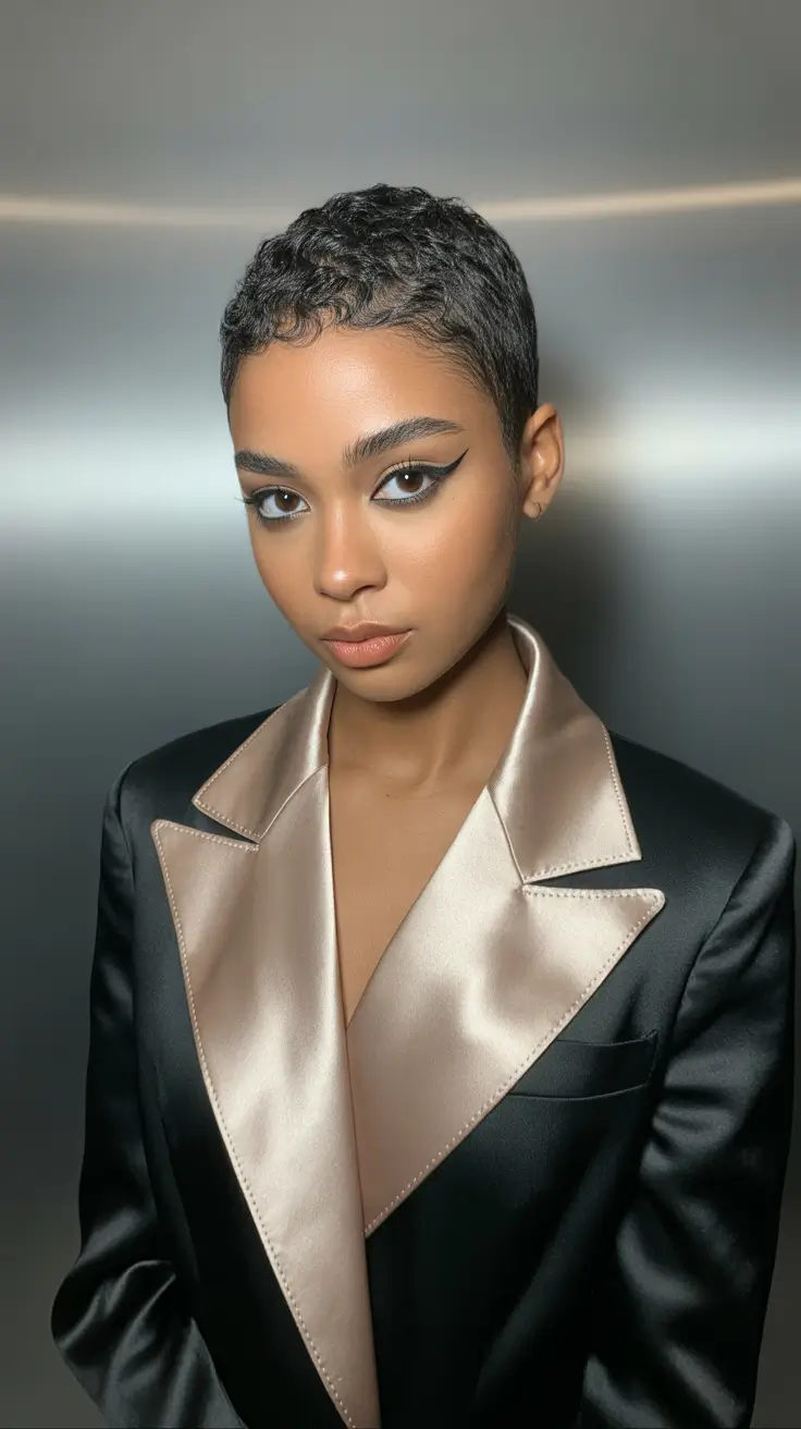 short-winter-hairstyles-for-black-women-Pixie