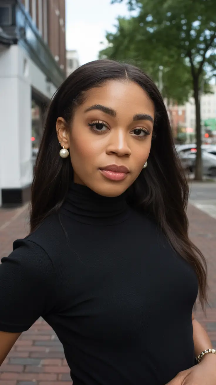 winter-hairstyles-for-black-women-natural-hair-straight