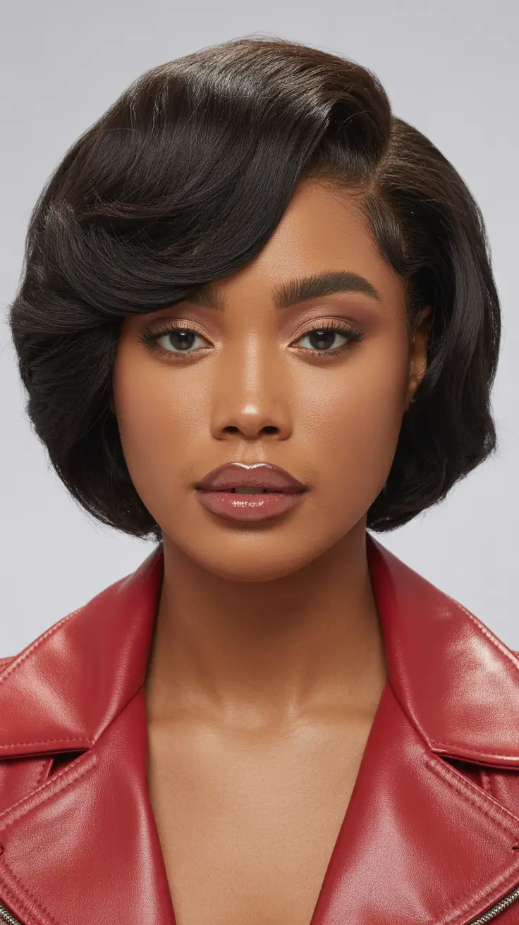 bob-hairstyles-for-black-women-winter-Retro-Bob
