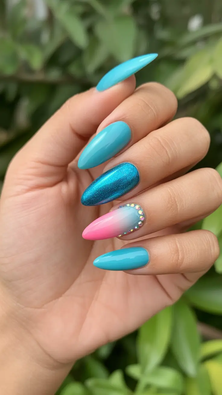 trendy winter nail colors 2025 2026 Arctic Glow