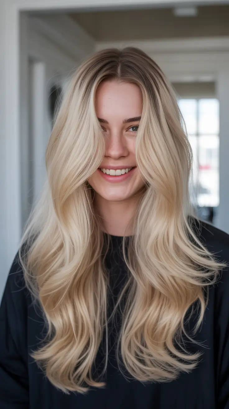winter hair colors for blondes ideas 2025 2026 Scandinavian Light Waves