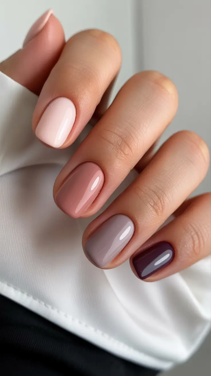 Winter Nail Designs 2025 Muted Winter Palette