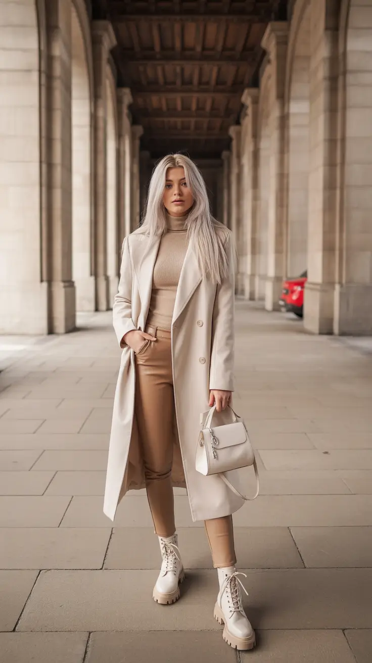 december outfits aesthetic Monochrome Neutrals for the Win