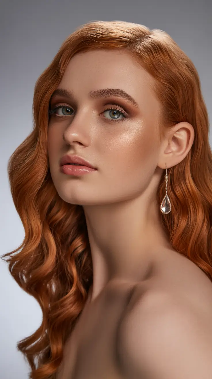 auburn hair color 2026 guide Radiant Copper Red