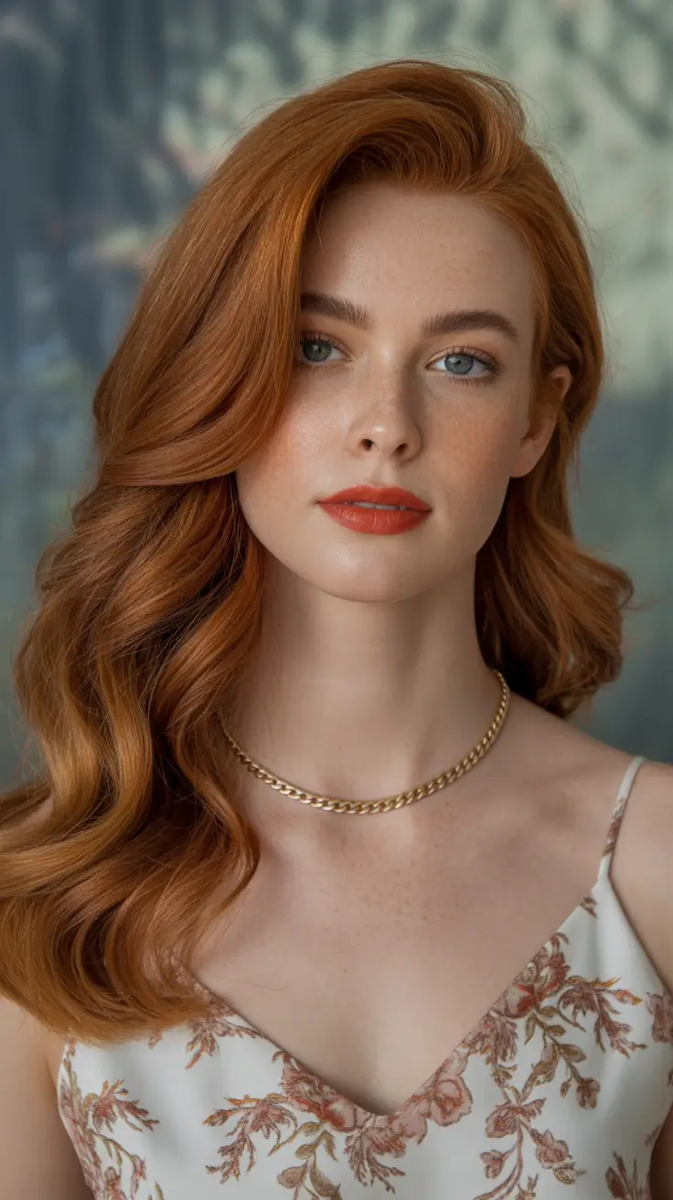 auburn hair color 2026 guide Classic Medium Auburn Elegance