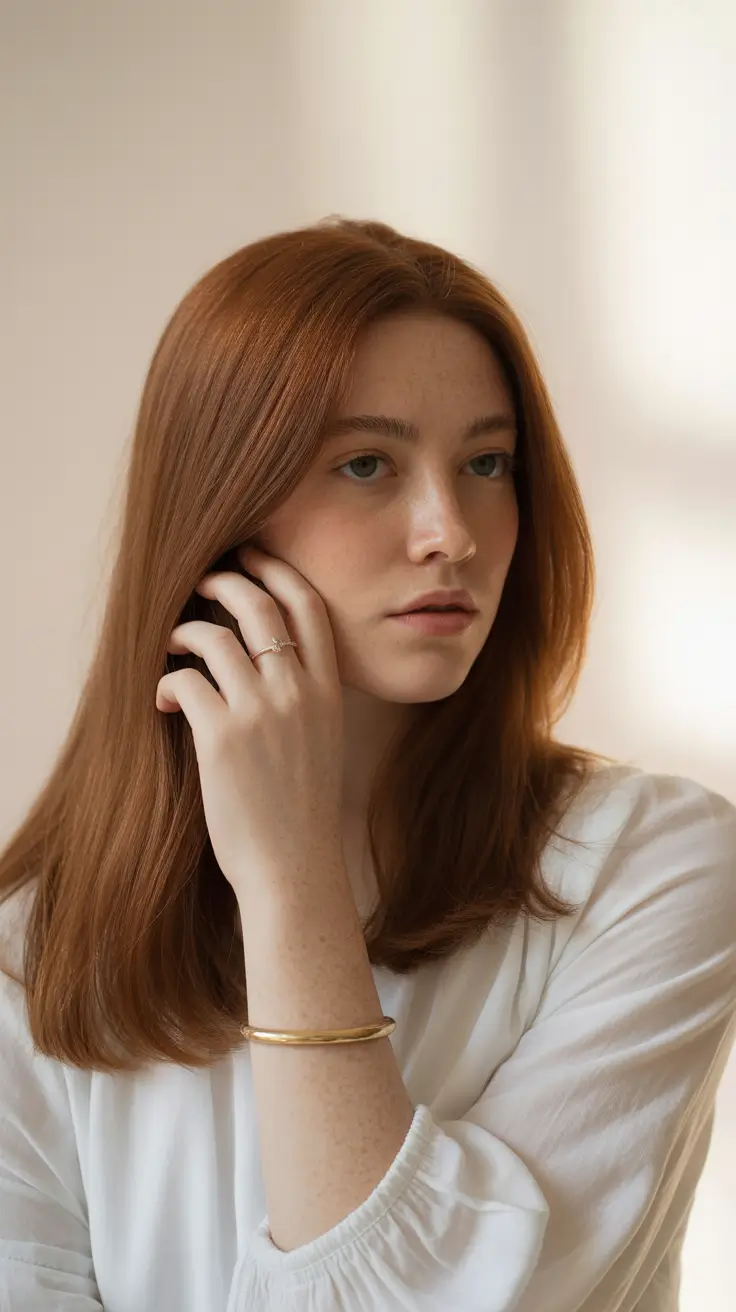 auburn hair color 2026 guide Natural Auburn Simplicity
