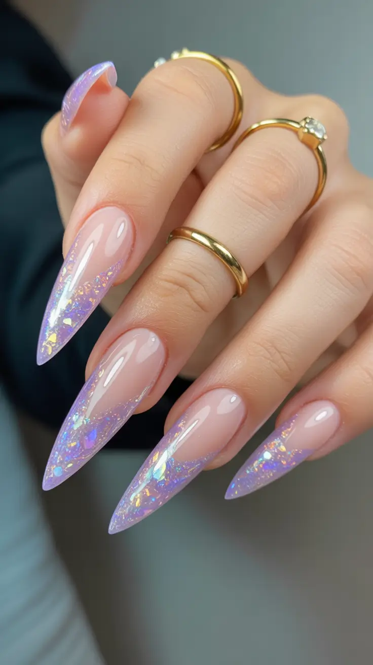 Best Acrylic Nails Christmas 2025 Crystal Fairy Spark