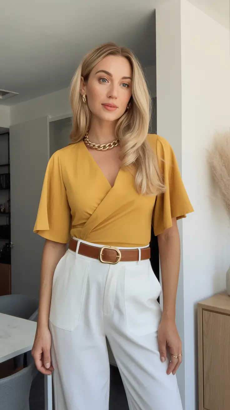 Best capsule wardrobe outfits 2026 Golden Balance: The Soft Autumn Statement