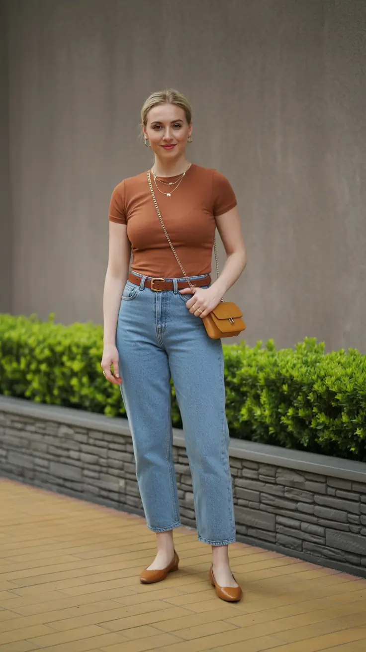 Best everyday outfits 2026 Rusty Tones and Urban Simplicity