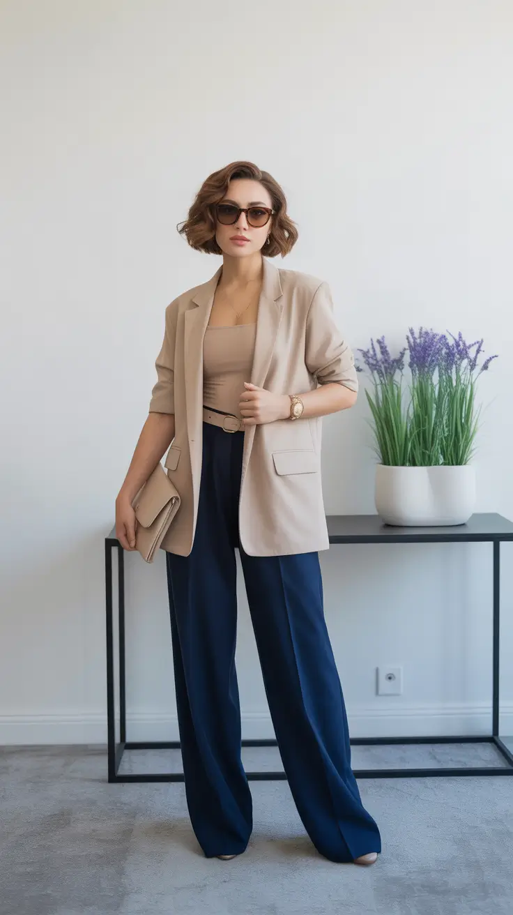 outfits for women over 40 2026 Refined Neutrals for the Modern Woman