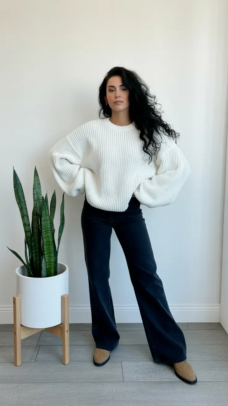 outfits for women over 40 fall Soft Knit Energy