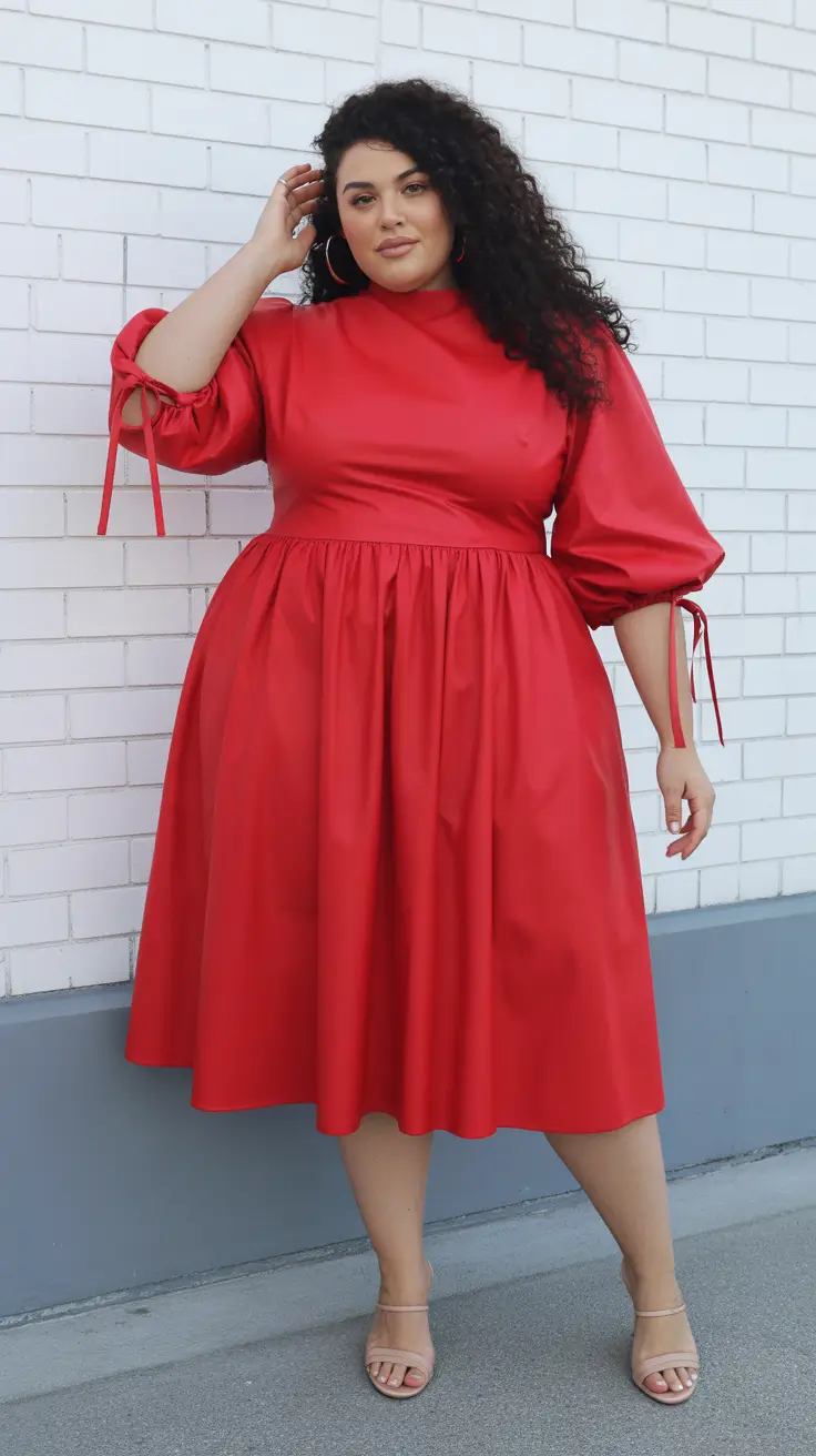 plus size outfits 2026 The Scarlet Statement