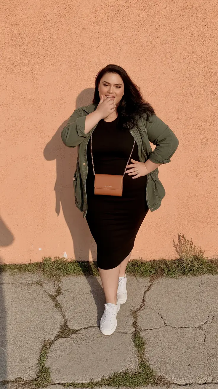 plus size outfits 2026 Sunset Casual Energy