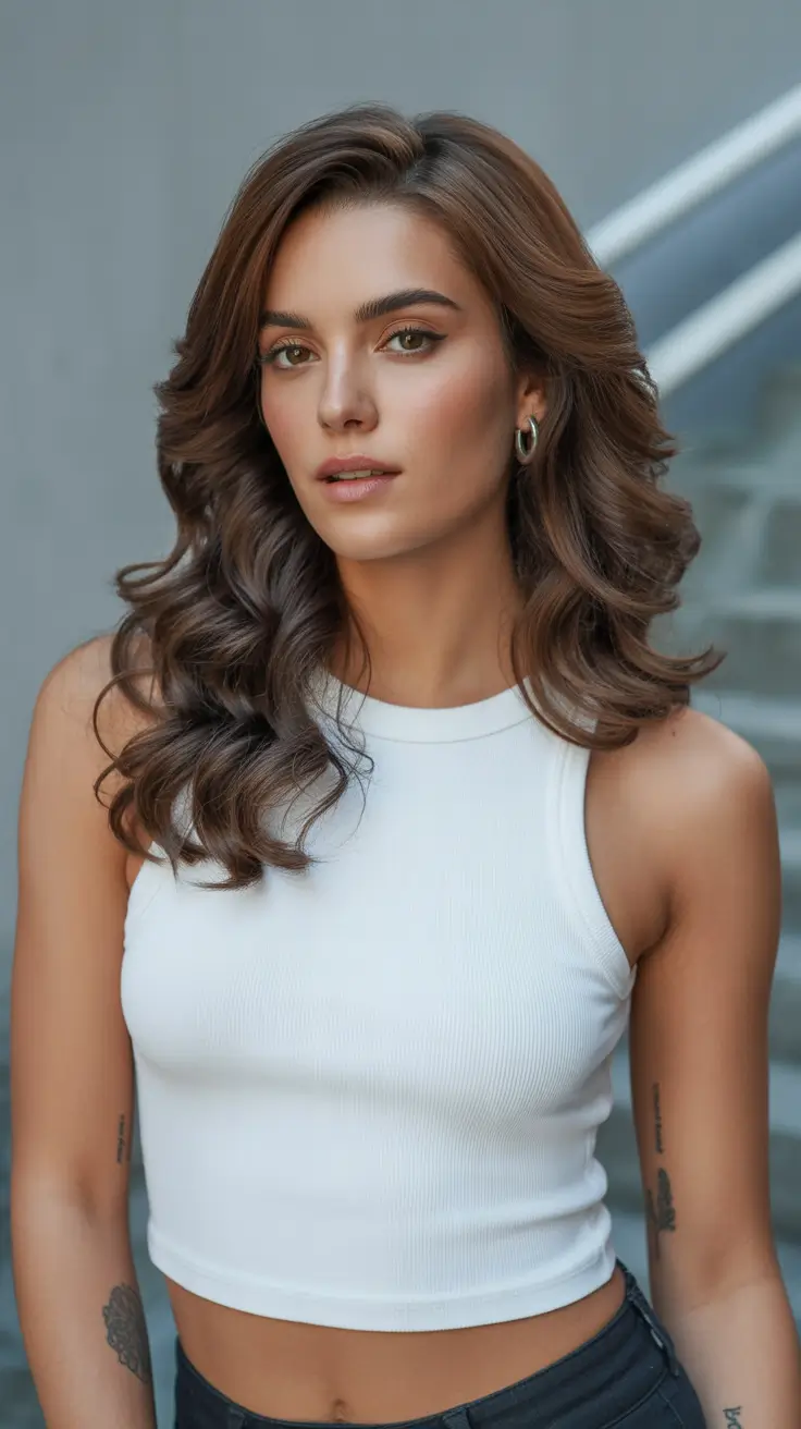 chocolate brown hair colors Bronzed Cinnamon Lift