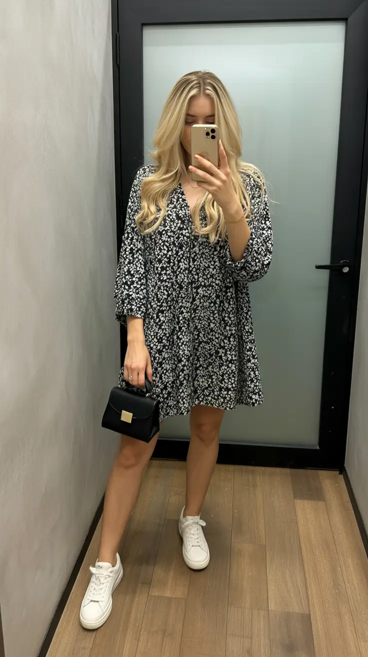 fashionable outfit ideas 2026 Floral Ease in Motion