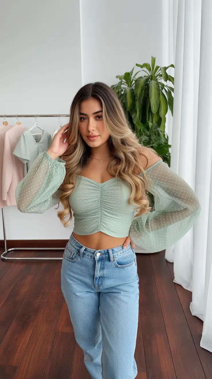 fashionable outfit ideas 2026 Mint Dream Realness