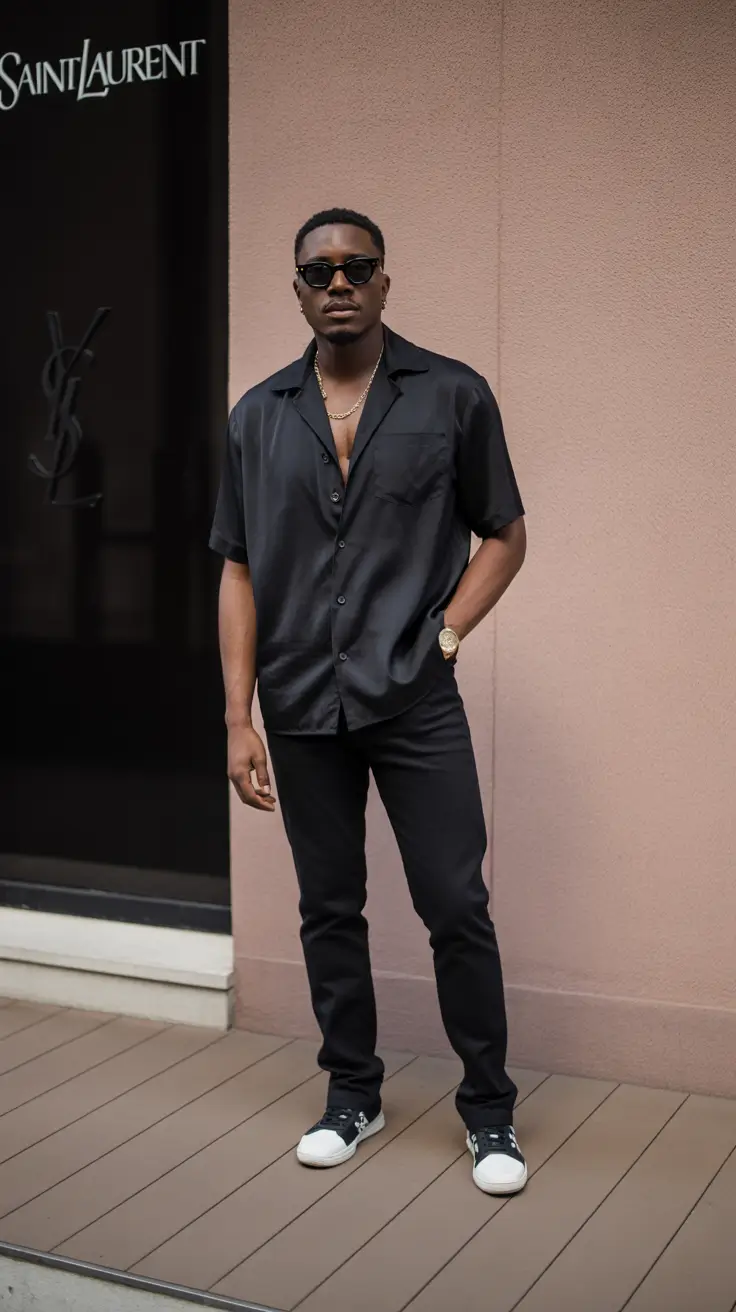 Formal outfits for men 2026 Effortless Monochrome Confidence