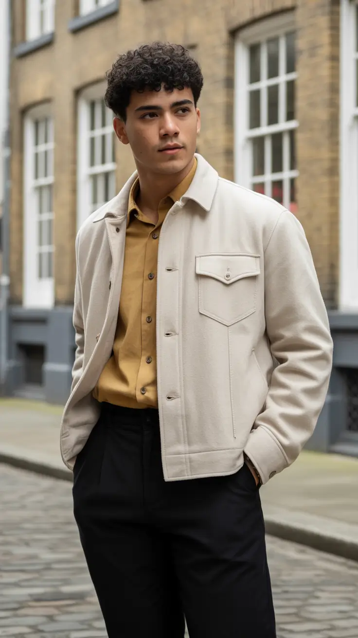 Formal outfits for men 2026 Warm Tones and Polished Layers