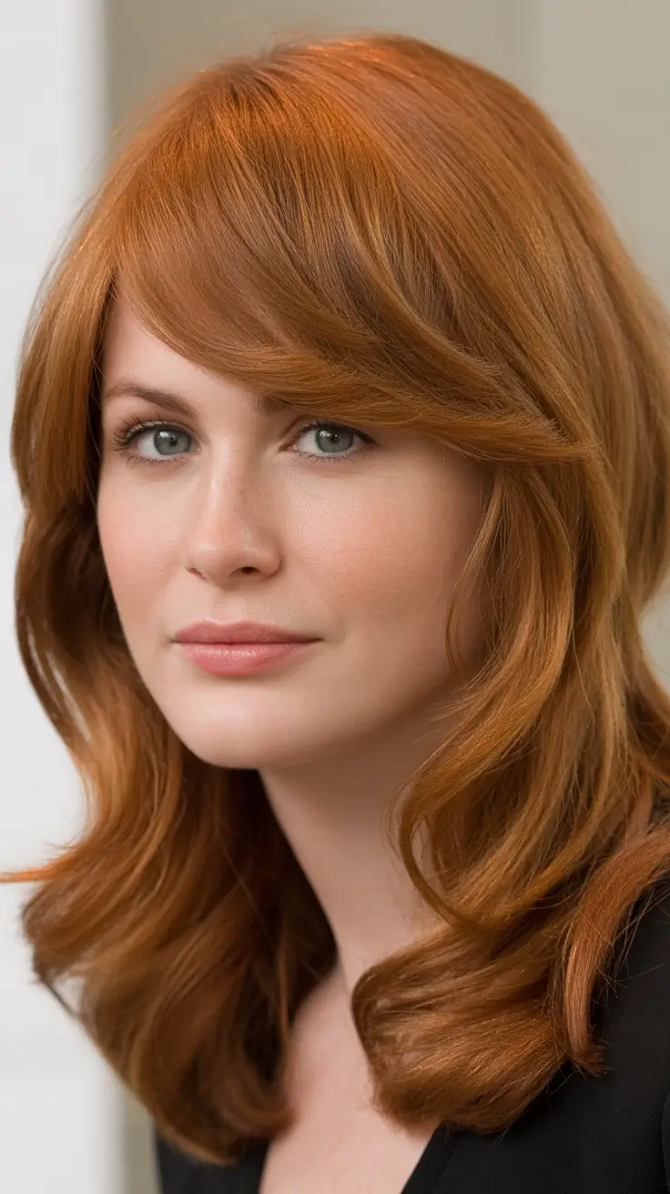 ginger hair color 2026 Soft Caramel Ginger