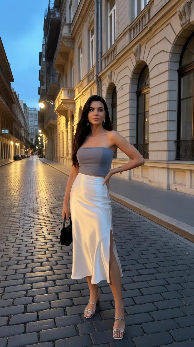 going out outfit ideas 2026 City Lights Elegance