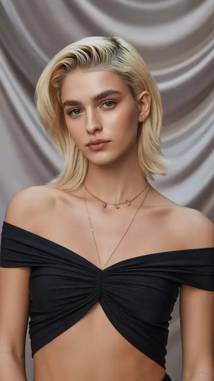 hair color ideas for blondes Platinum Edge Blonde