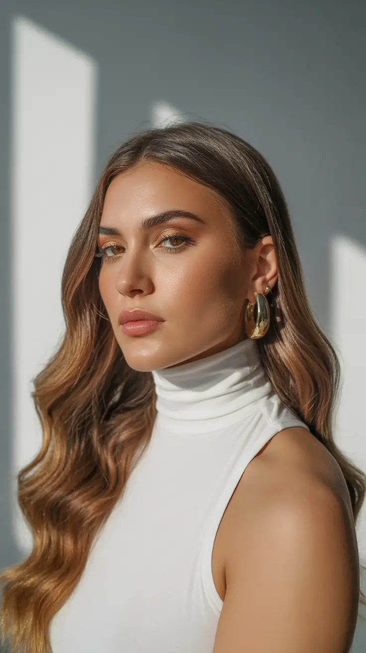 hair color ideas for brunettes for summer Golden Caramel Luxe