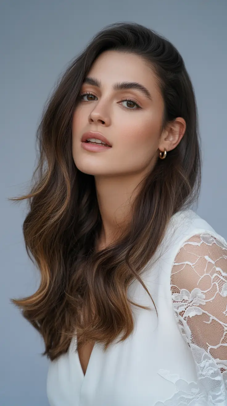 hair color ideas for brunettes for summer Honey Glaze Flow