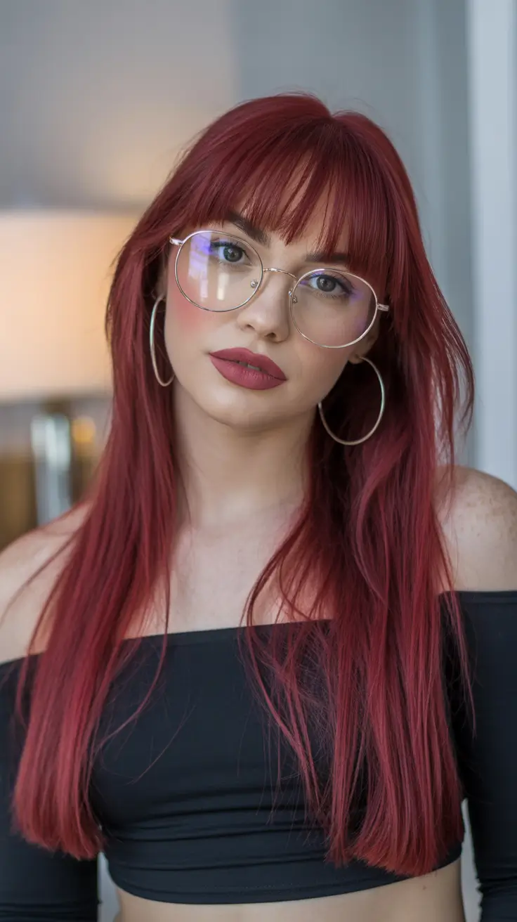 hair color ideas for red hair Berry Velvet Red