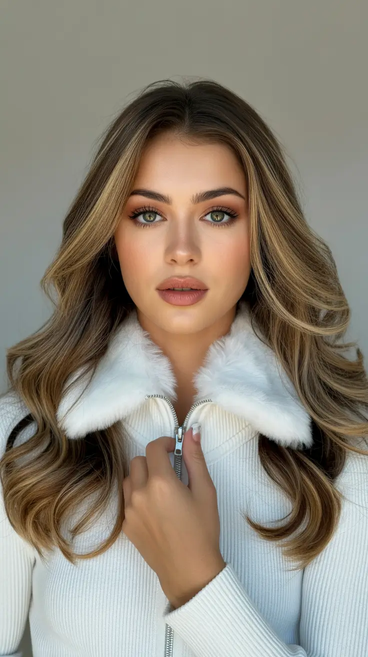 honey brown hair color 2026 Soft Glow Meets Polished Glam