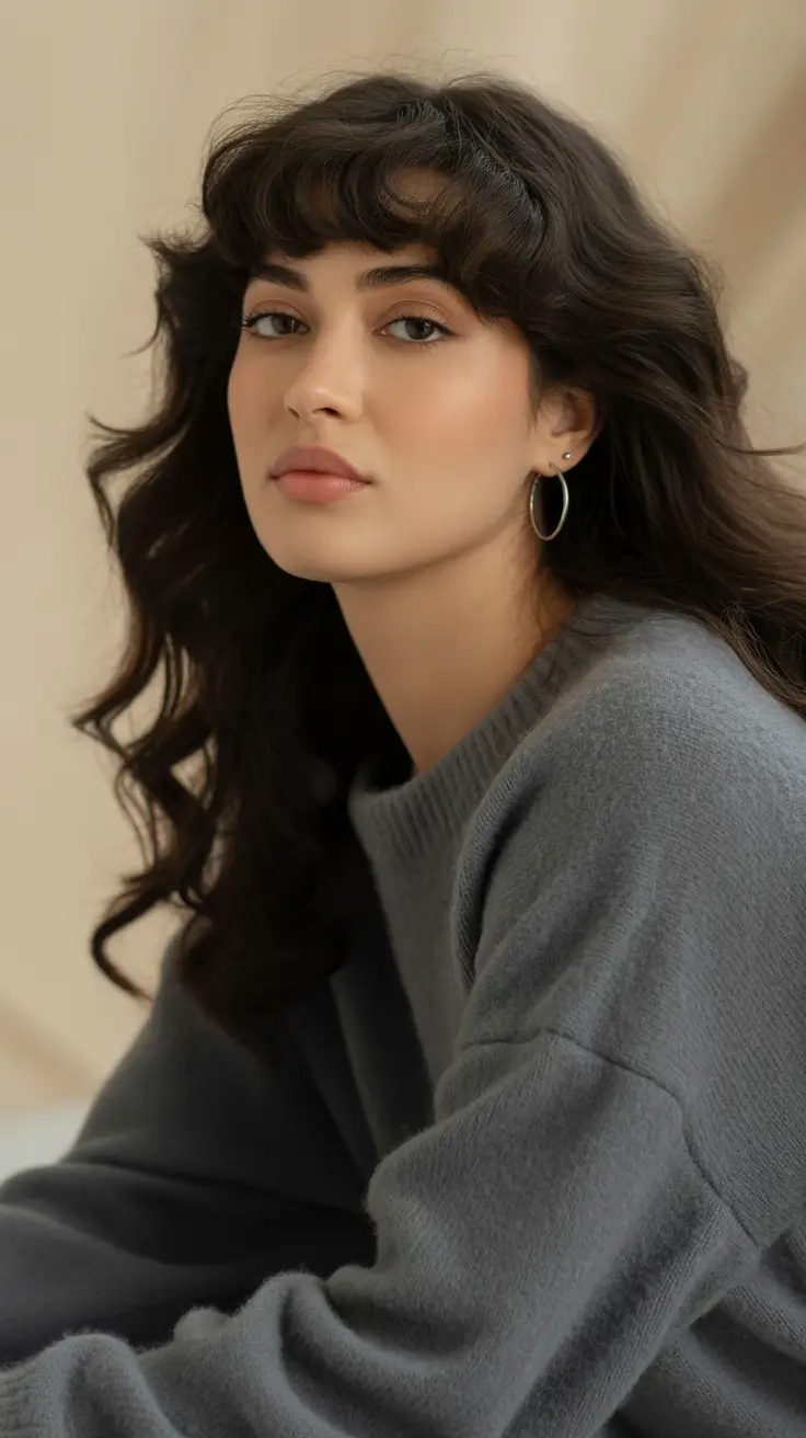 Curly Shag haircut ideas