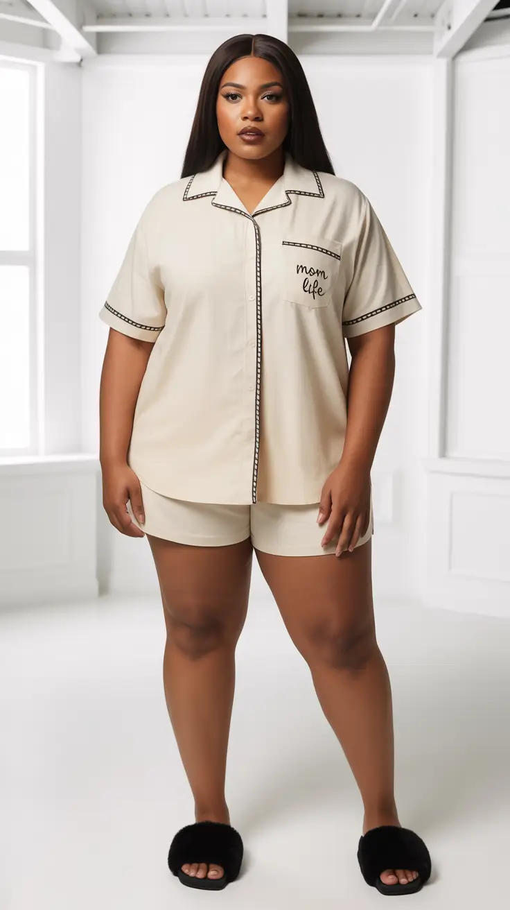 Midsize Outfits 2026 Playful Home Comfort