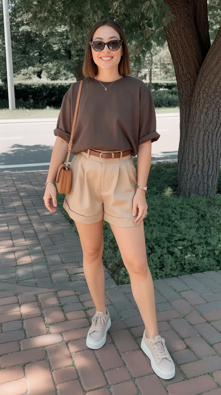 Midsize Outfits 2026 Neutral Confidence with a Twist