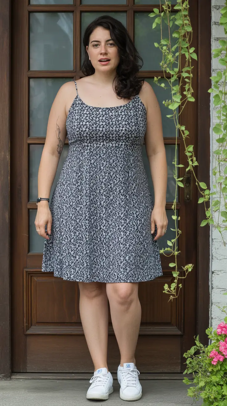 Midsize Outfits 2026 Everyday Floral Ease