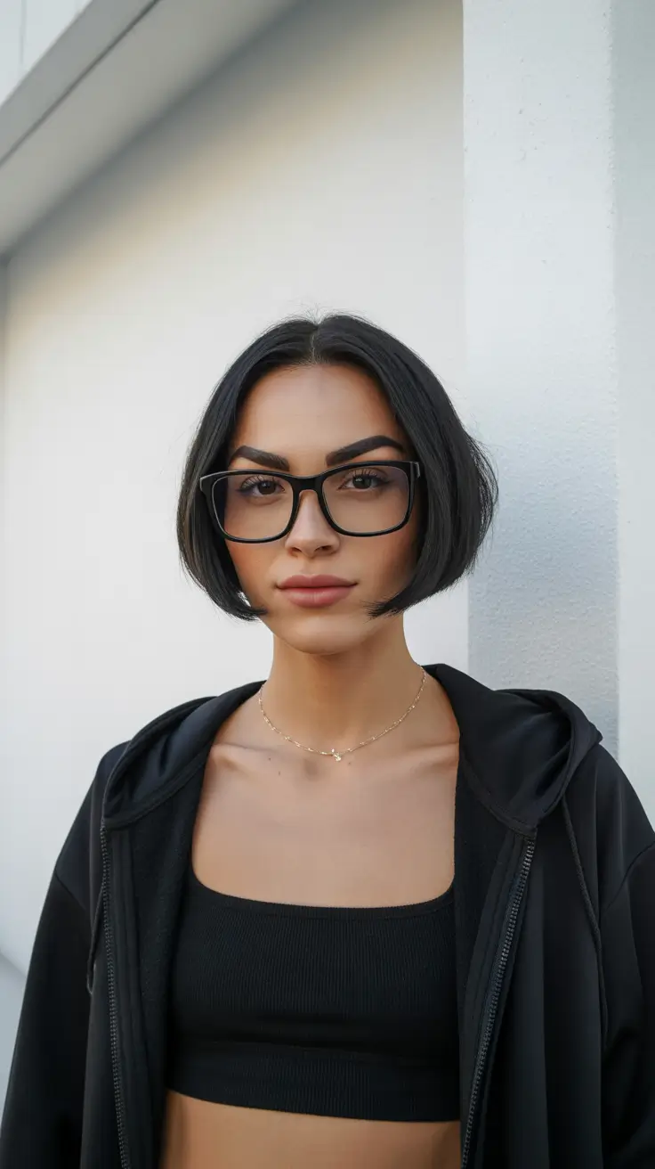 angled bob haircut for women Sleek Italian Angled Bob