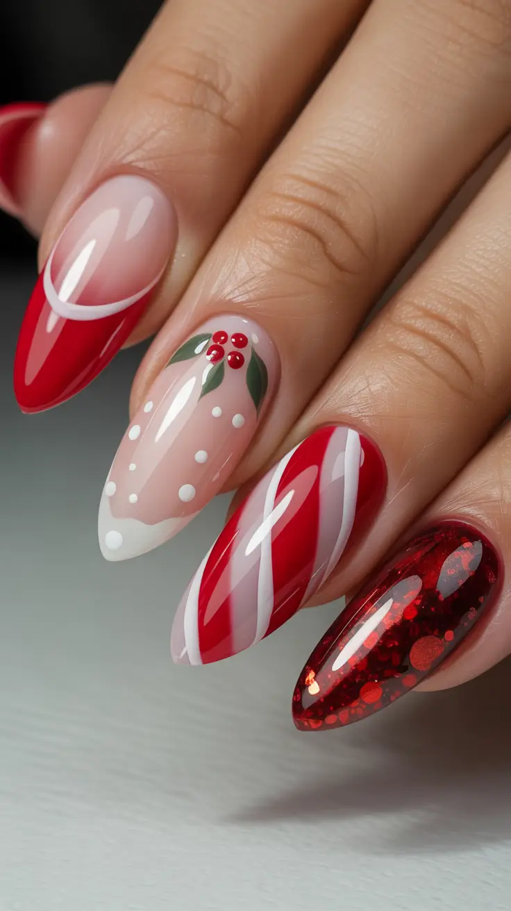 december-nails-design-2025-Red-Berry-Joy