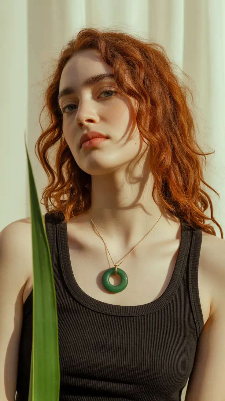 red hair colors 2026 Rustic Auburn Curls