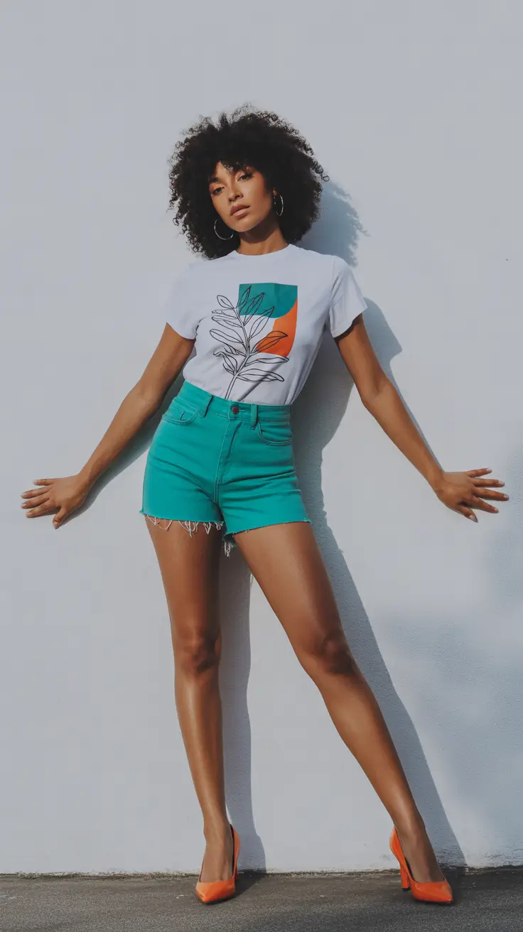 outfits for black women summer Colour Pop Confidence