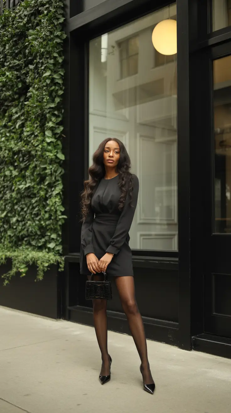 outfits for black women party Timeless Black Dress