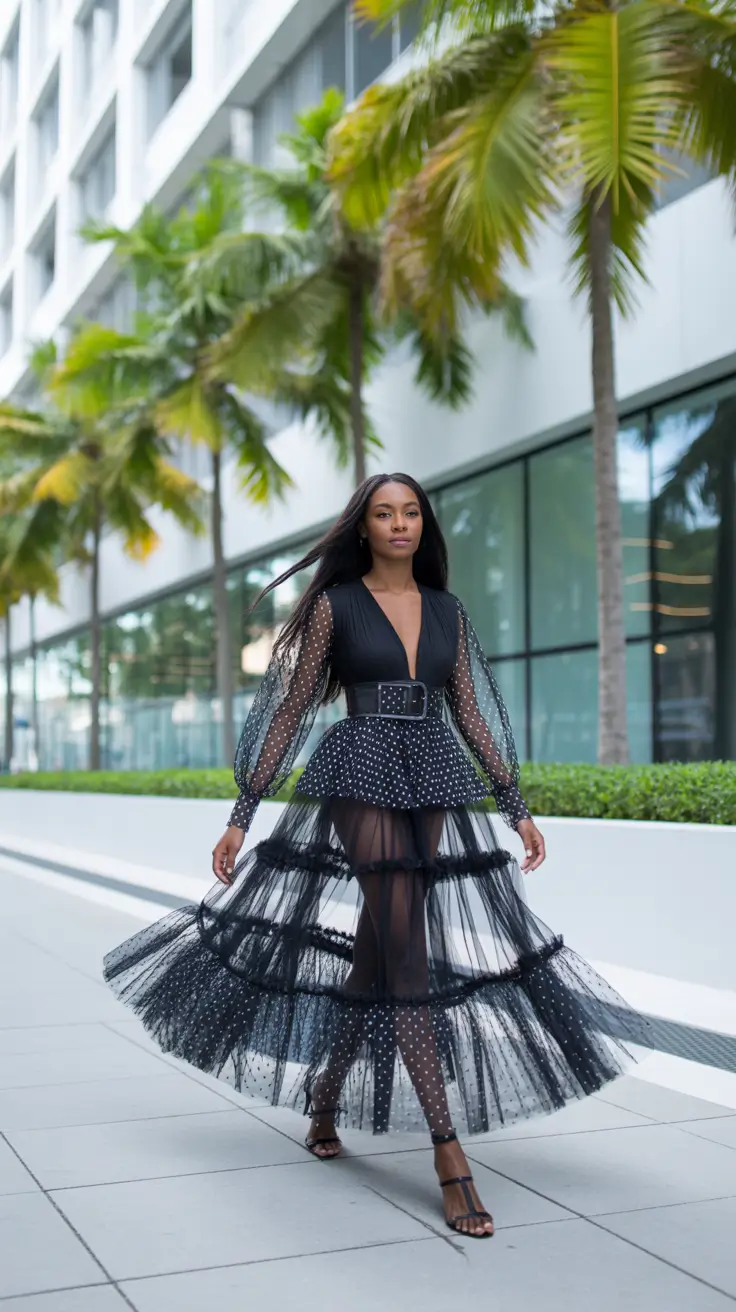 outfits for black women party Tulle Glamour