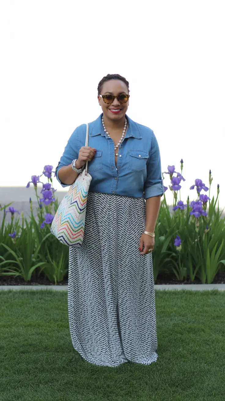 outfits for black women classy Weekend Denim Chic