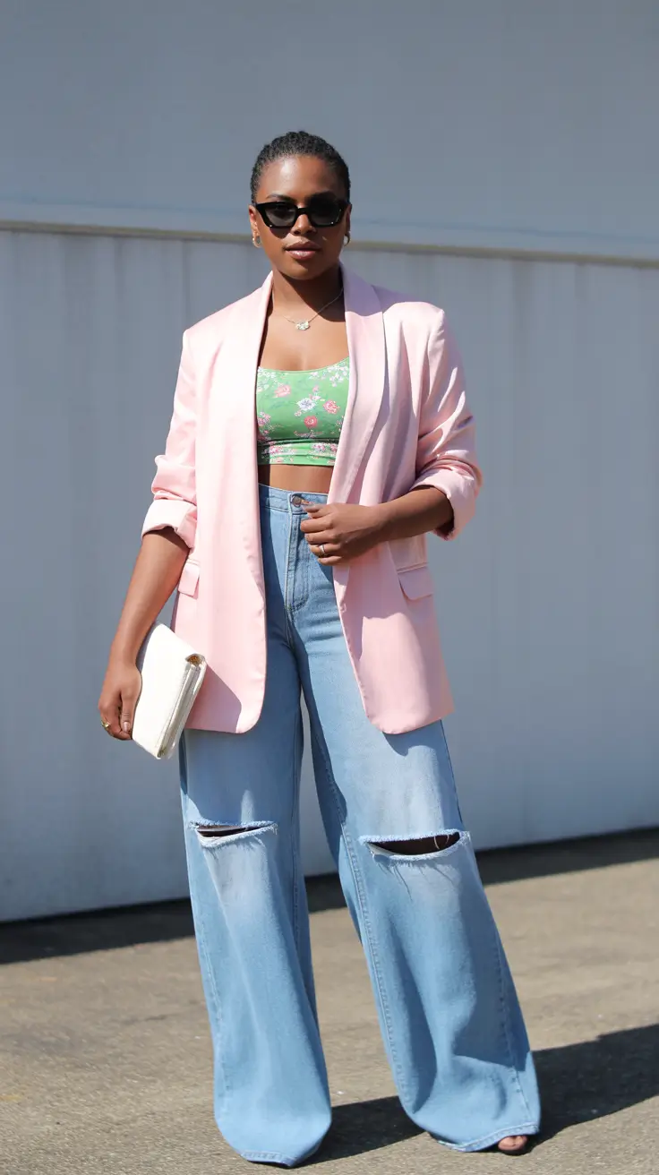 outfits for black women classy Soft Power Pastel