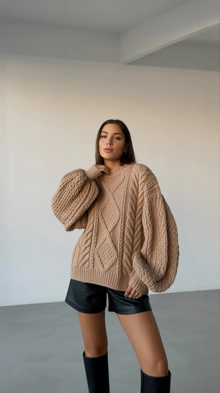 Trendy sweater outfits 2026 Soft Sculptures
