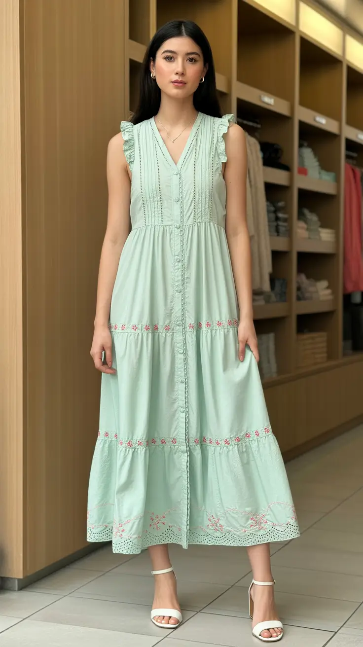 Wedding guest outfit ideas 2026 Mint Whispers and Daytime Ease